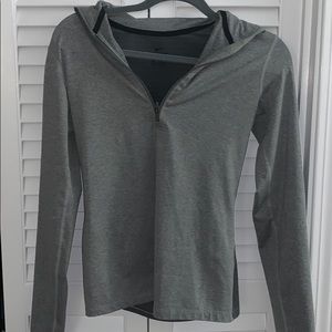 Gray Nike Quarter Zip